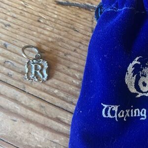 Waxing Poetic Crest Insignia “R” Charm